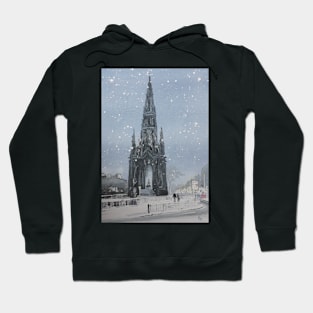 Snowy Scott Monument Hoodie